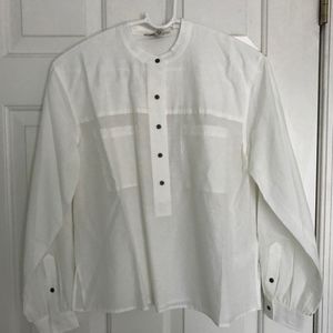 Lucky Brand Cotton/Silk Button Shirt - NWT